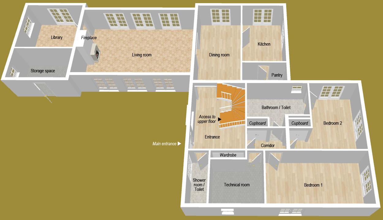 Ground floor plan